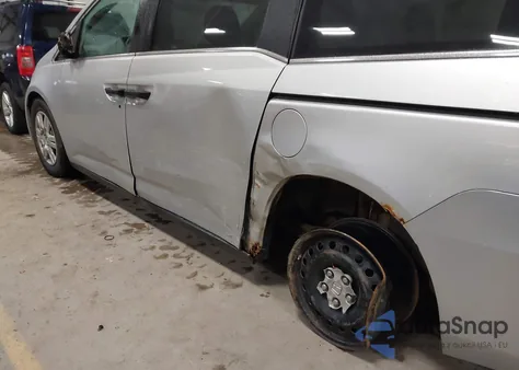 2013 Honda Odyssey Lx from USA, damaged, VIN 5FNRL5H22DB075565